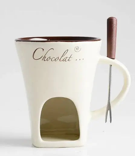 Taza de cerámica para fondue - imagen de referencia 3